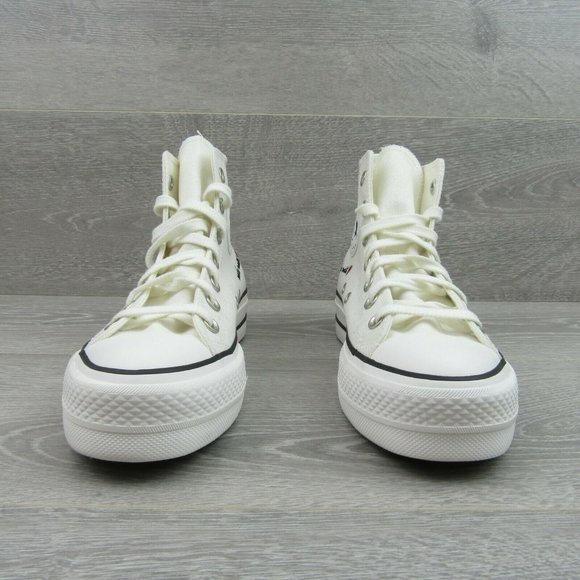 Converse Chuck Taylor All Star HI Lift Made with Love Womens Size 7 NEW - Picture 4 of 10